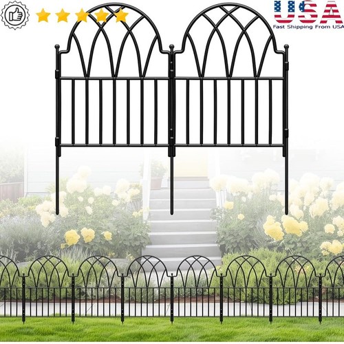 Decorative garden fence panels - garden,