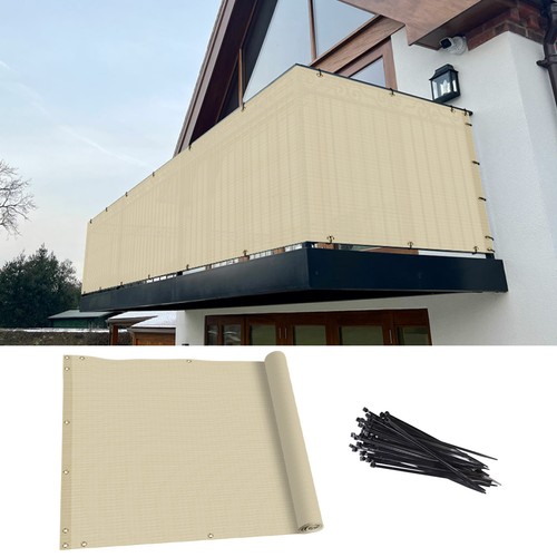 3ft tall beige balcony - 3ft,