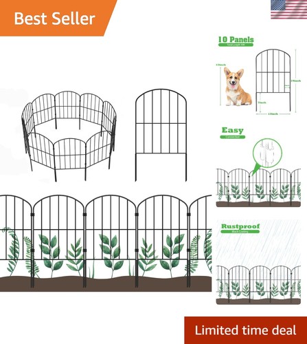 Decorative garden fence - garden,