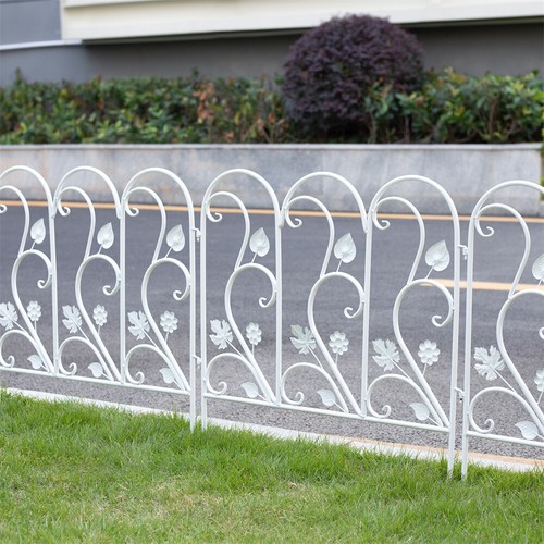 Decorative garden fence - garden,