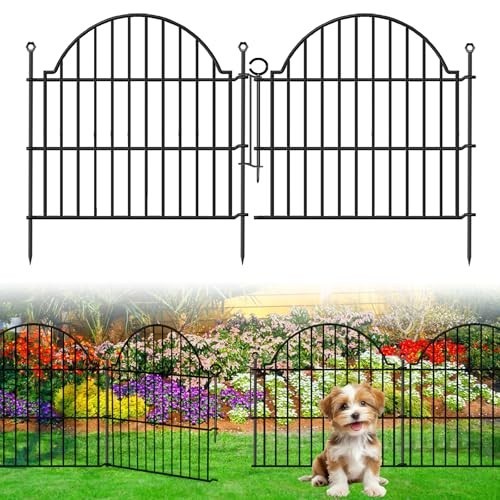 Garden fence set panels 10 - fence, panels,