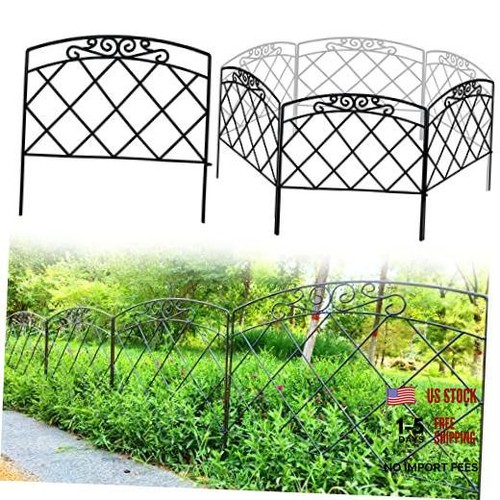 Decorative garden fence in - garden, 24
