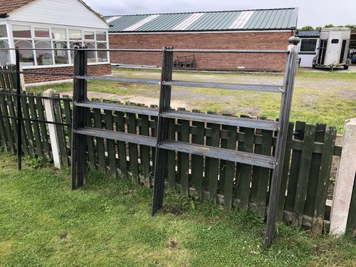 Metal estate fencing - estate,