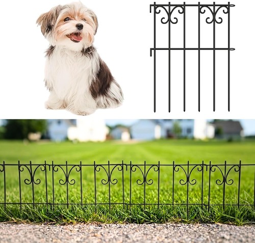 Decorative garden fencing - decorative,