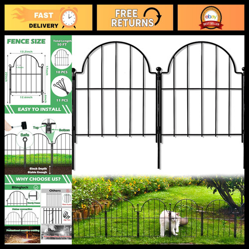 Decorative garden fence - decorative,