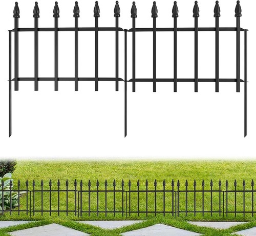 Decorative garden fence 10ft - decorative,