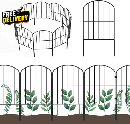 Decorative garden fence - decorative,