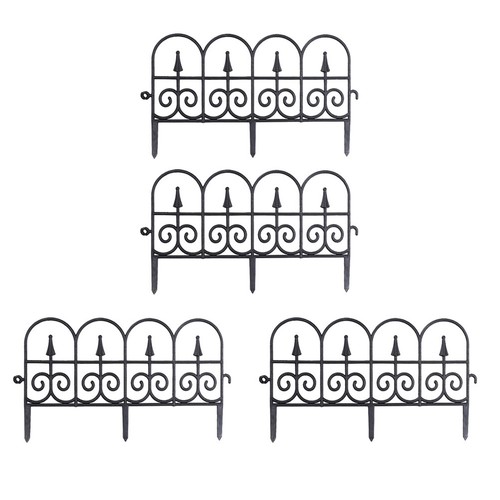 Black abs patio fence - abs, panel
