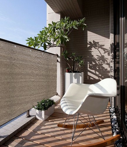 Tall balcony railing fence - tall,