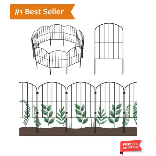 Decorative garden fence - decorative,