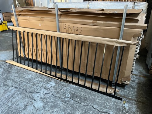 Tall galvanized and powder - 32",