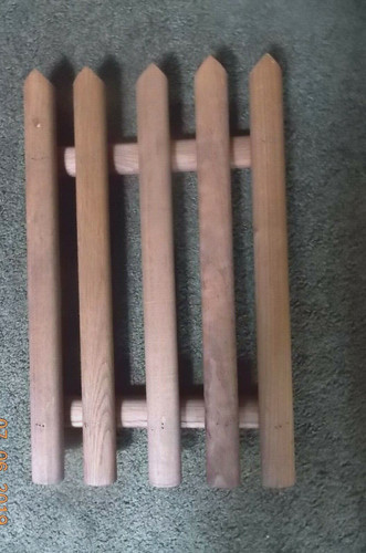 Decorative fence section - decorative, section/panel